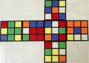 3D Rubik's Cube Canvas
