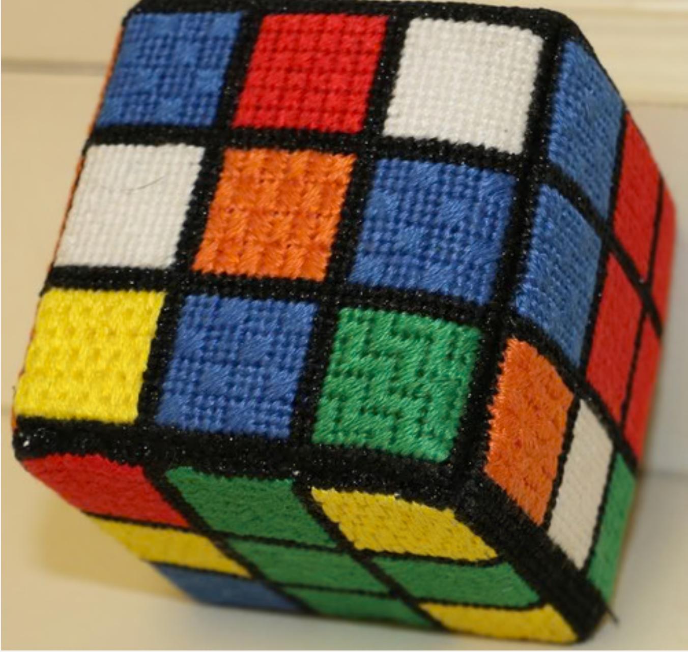 3D Rubik's Cube Canvas