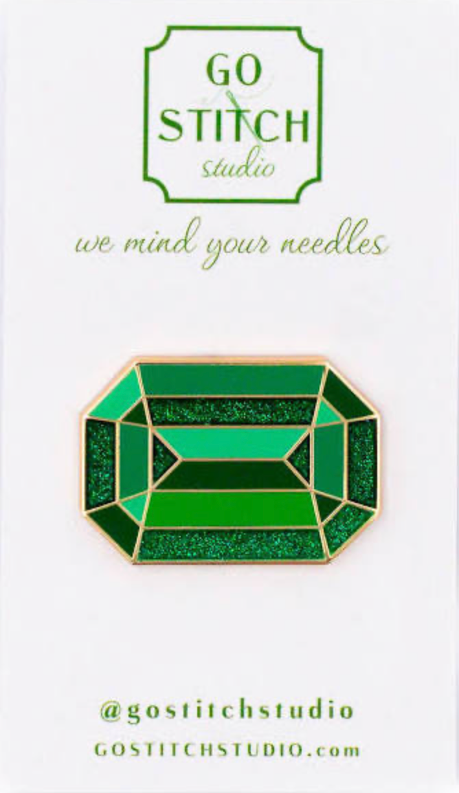 The Dresden Green Diamond Needle Minder