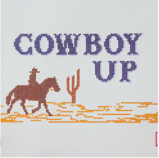 COWBOY UP Canvas