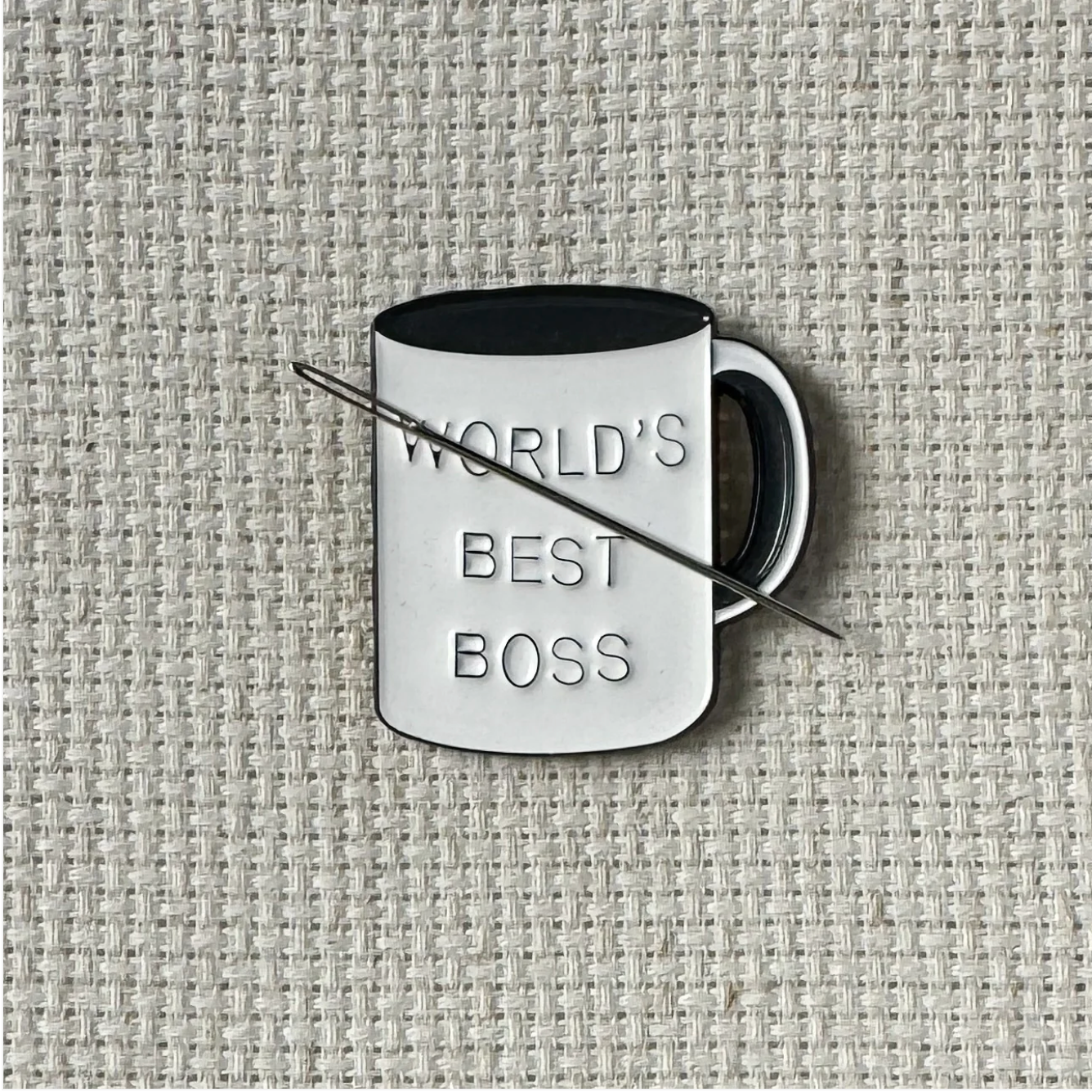 World's Best Boss Needle Minder