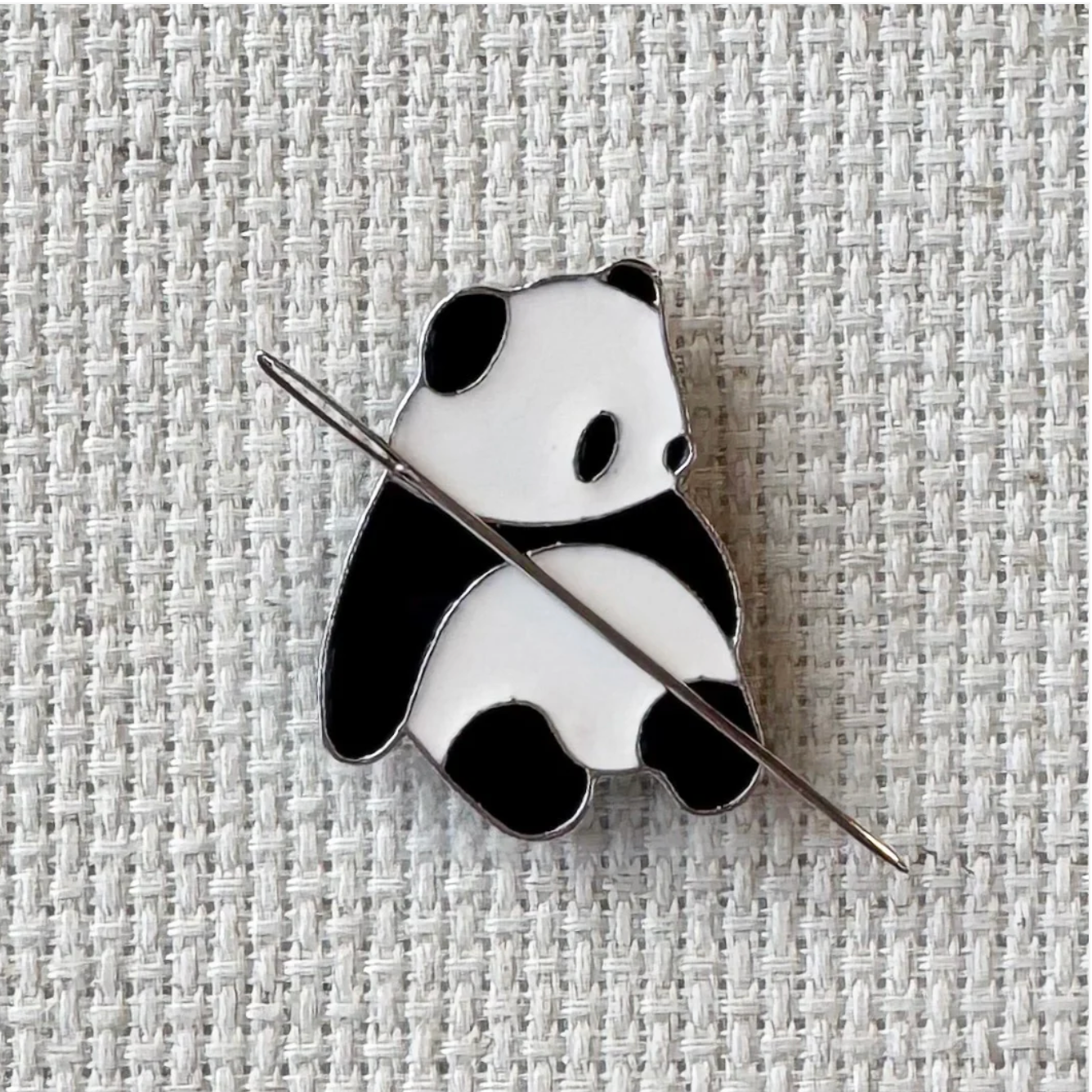 Panda Bear Needle Minder
