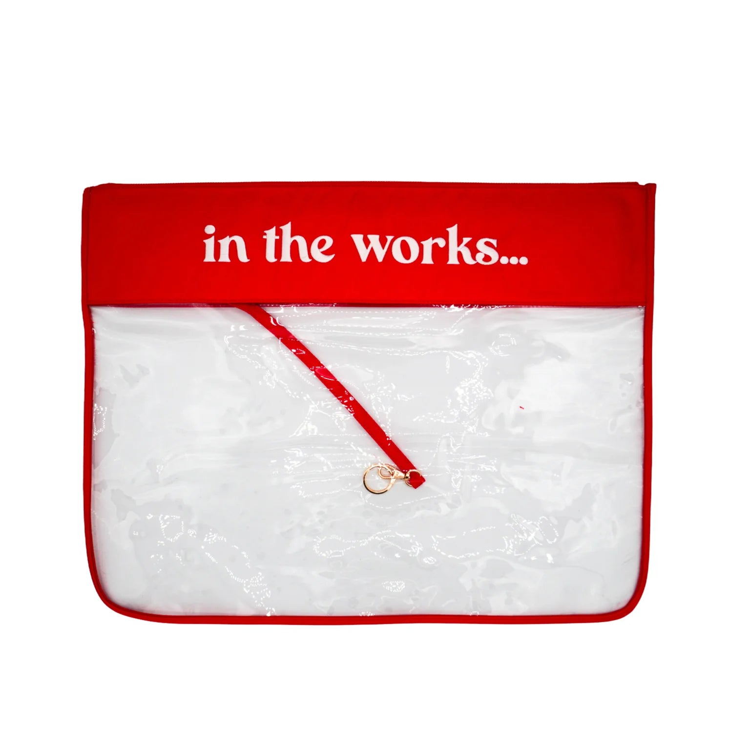 Cherry Red In The Works Project Bag (XL)