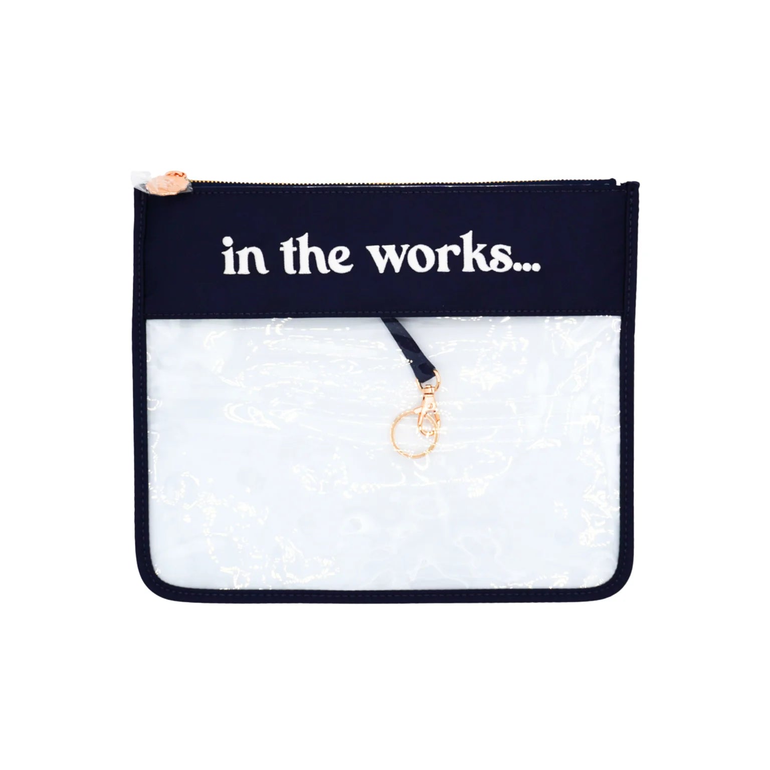 Navy In The Works Project Bag (MINI)