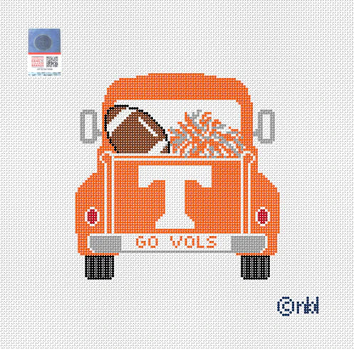 Tennessee Vintage Truck Canvas