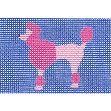 Pink Poodle Canvas