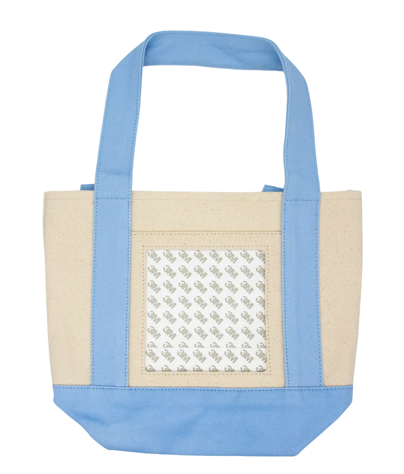Mini Canvas Tote Bag with Insert 5"x5"