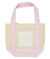 Mini Canvas Tote Bag with Insert 5"x5"