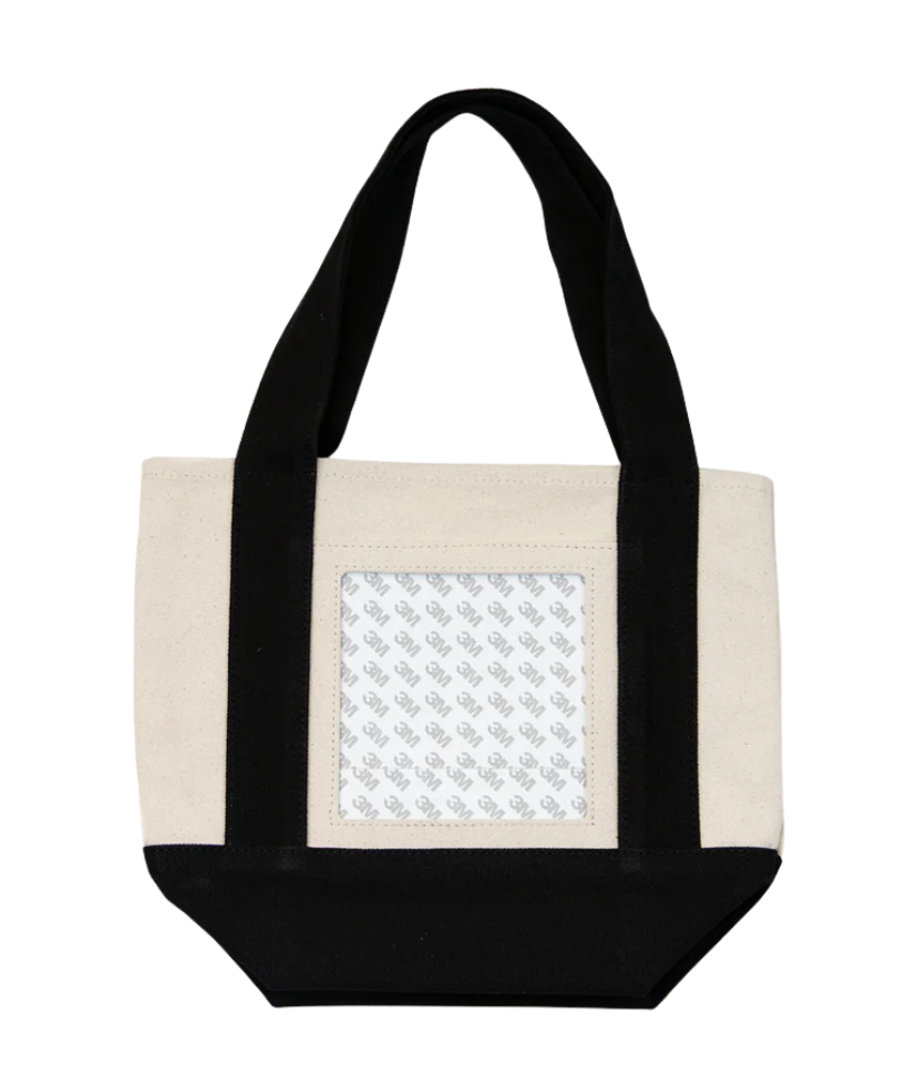 Mini Canvas Tote Bag with Insert 5"x5"