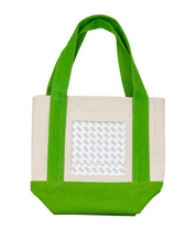 Mini Canvas Tote Bag with Insert 5"x5"