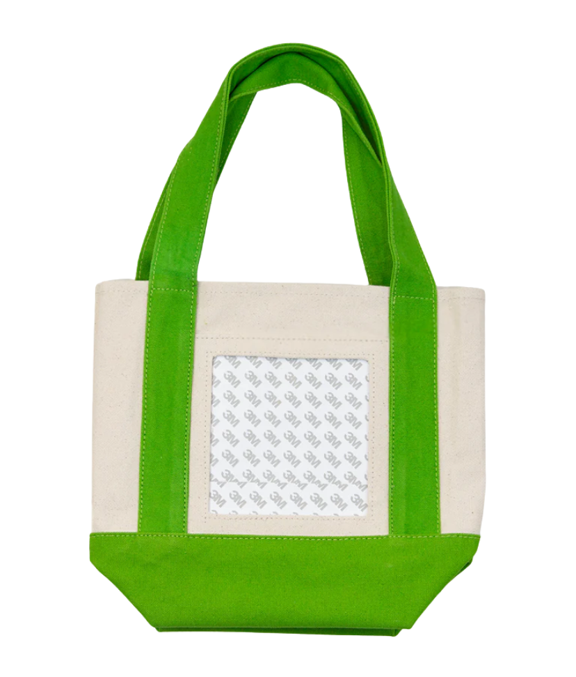 Mini Canvas Tote Bag with Insert 5"x5"