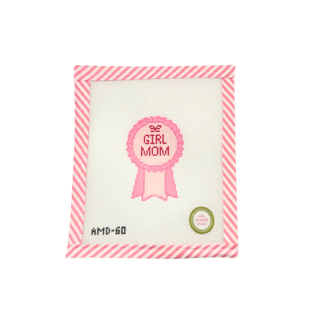 Girl Mom Ribbon Canvas