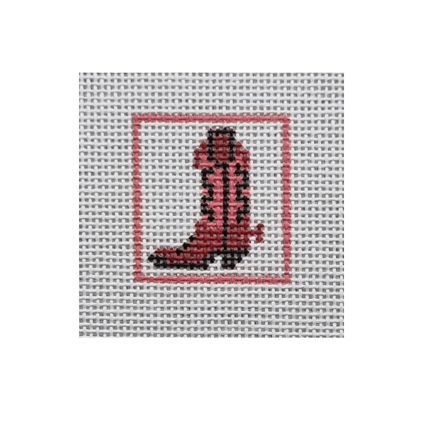 Pink Boot Mini Canvas