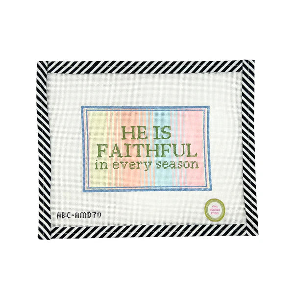 He is Faithful Canvas