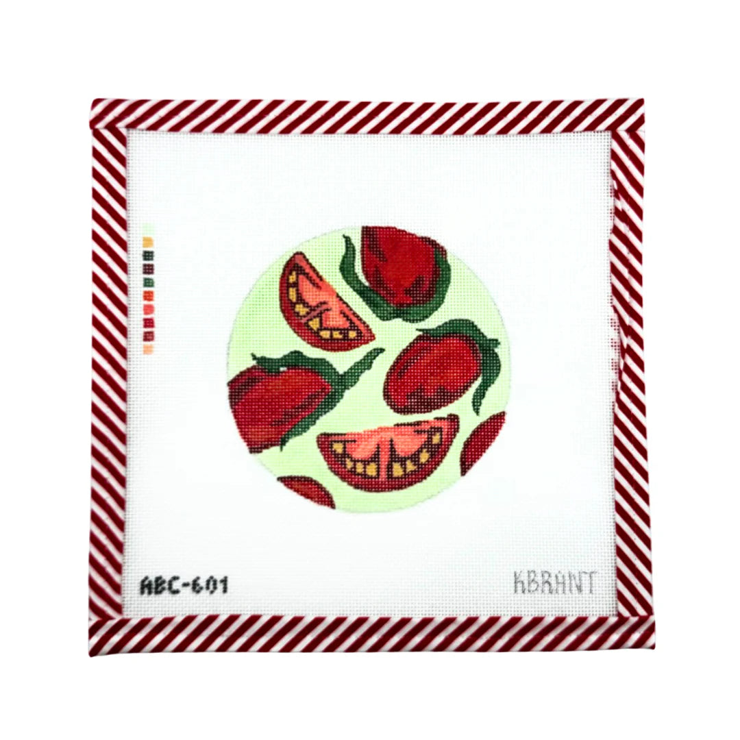 Tomato Slices Canvas