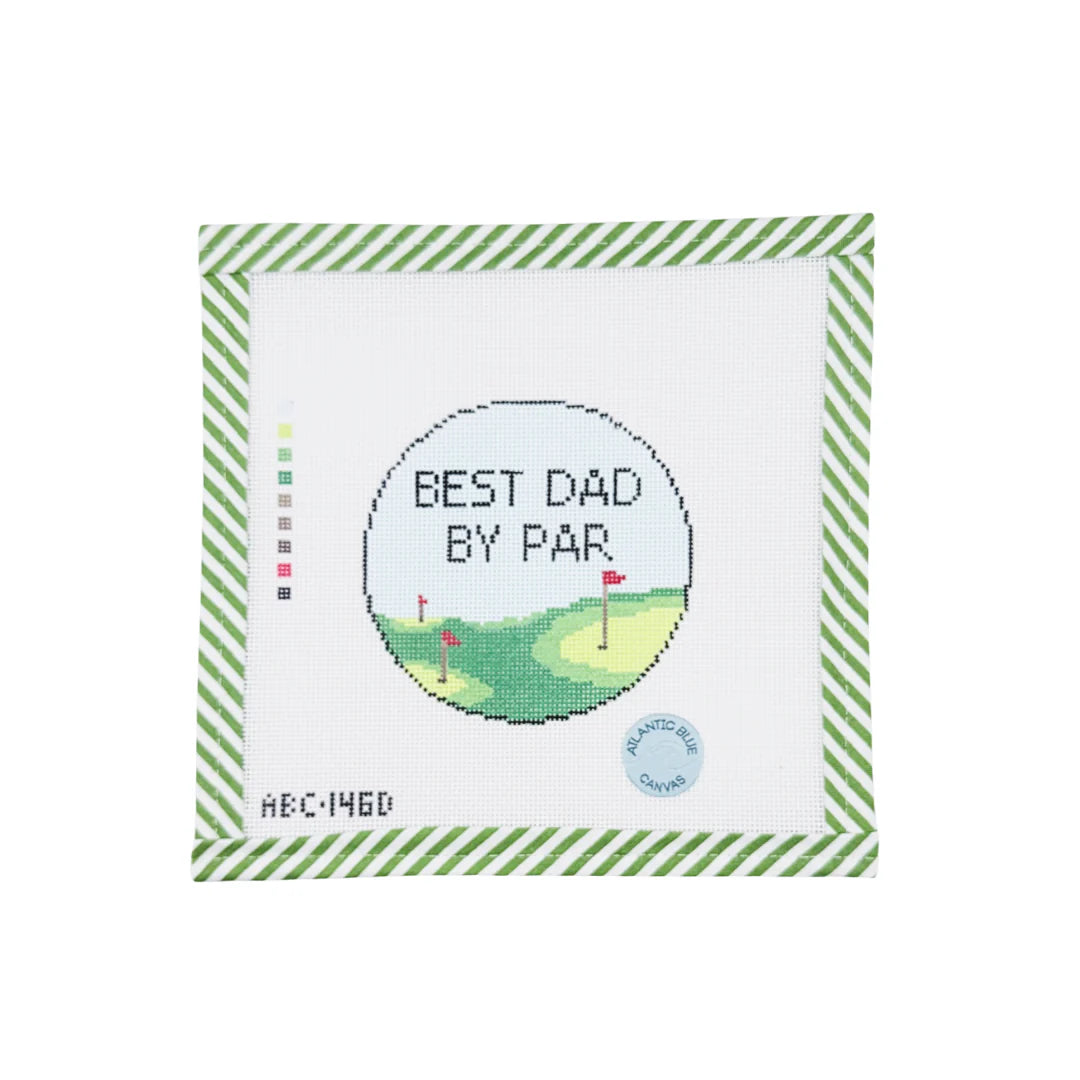 Best Dad by Par Canvas