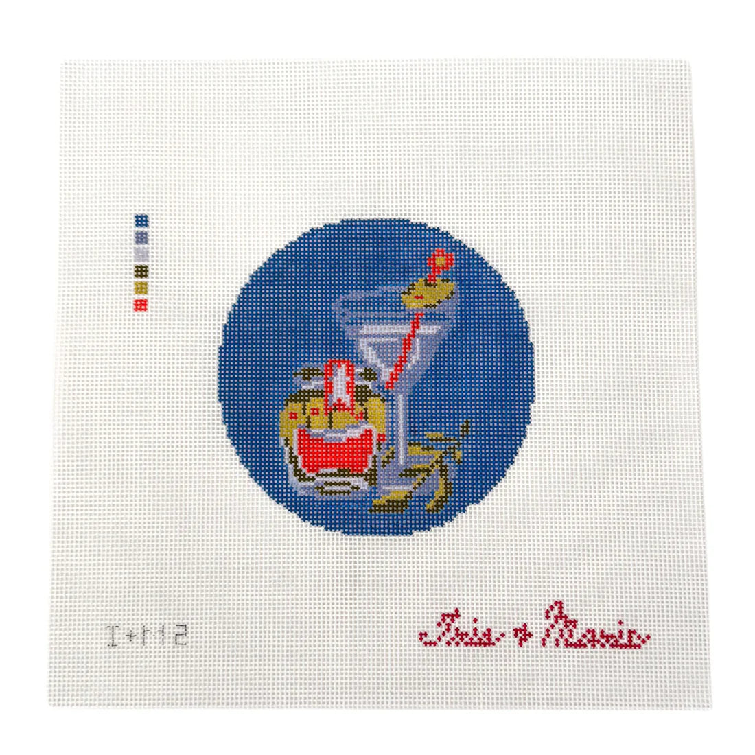 Olive Jar Martini Canvas