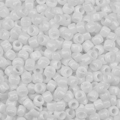 Size 11 White #402 Beads