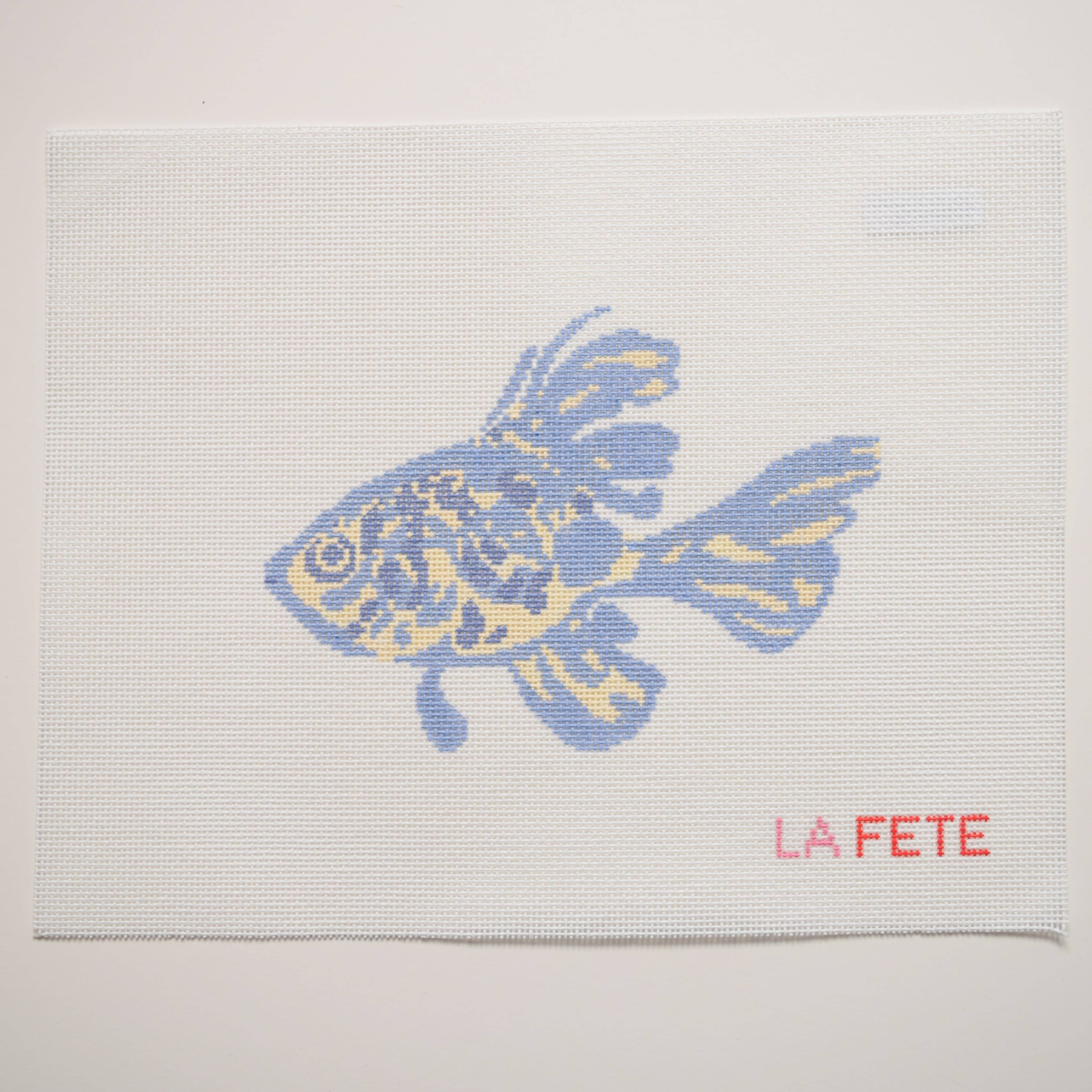 Blue Goldfish Canvas