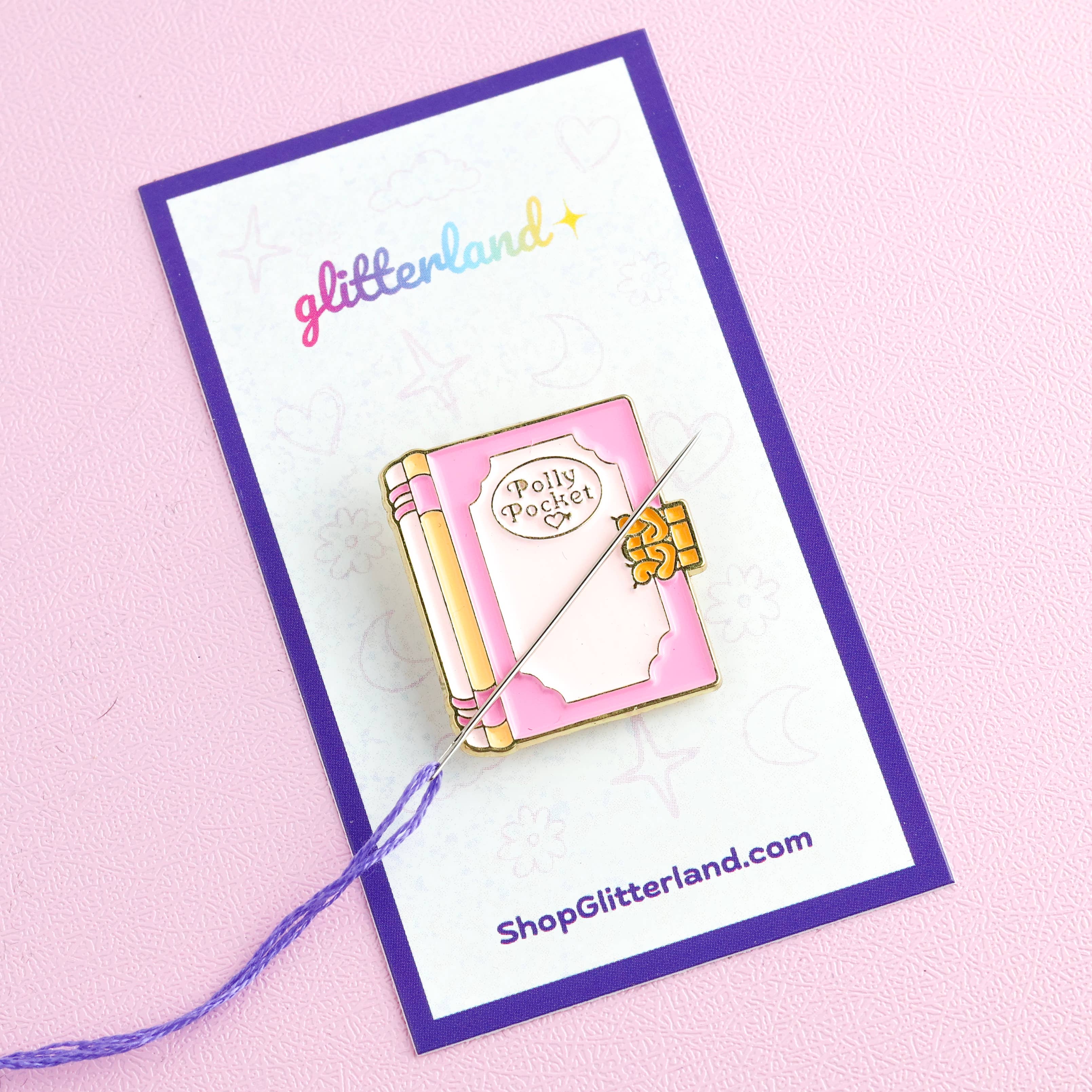 Polly Pocket Diary Needle Minder