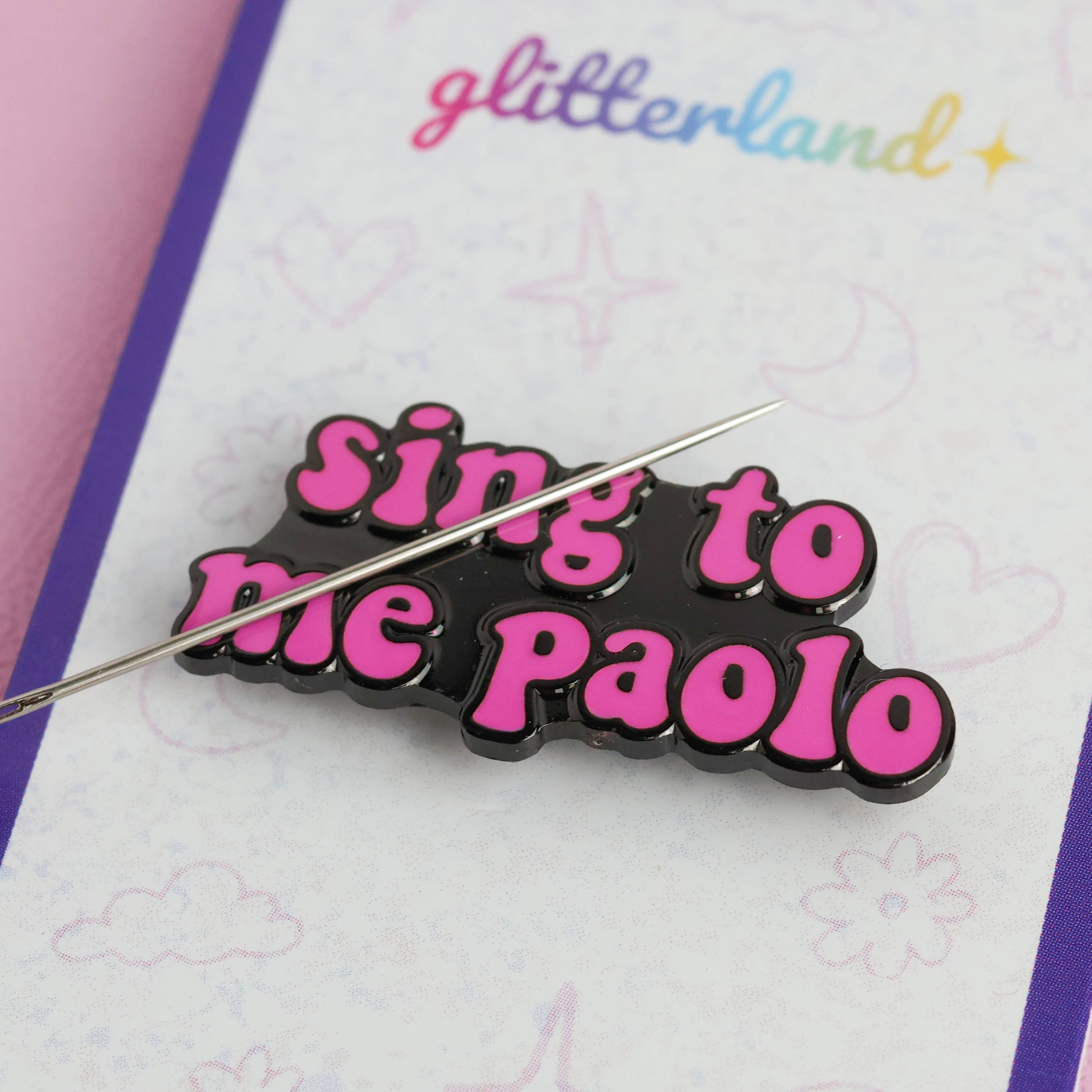 Sing to Me Paolo Needle Minder