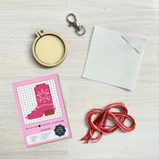 Giddy Up Gorgeous! Mini Matchbox Cross Stitch Kit