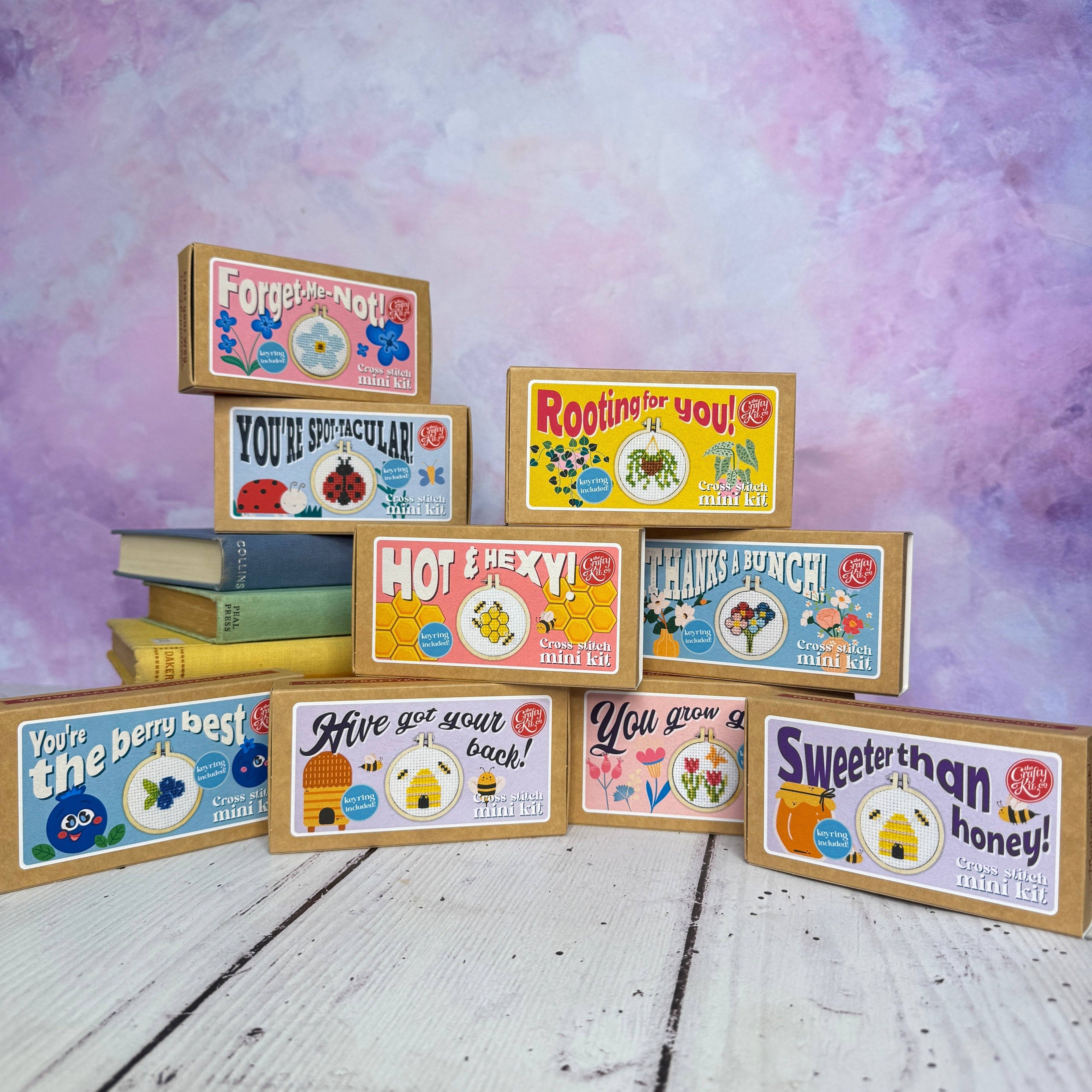 You're Spot-Tacular! Mini Matchbox Cross Stitch Kit