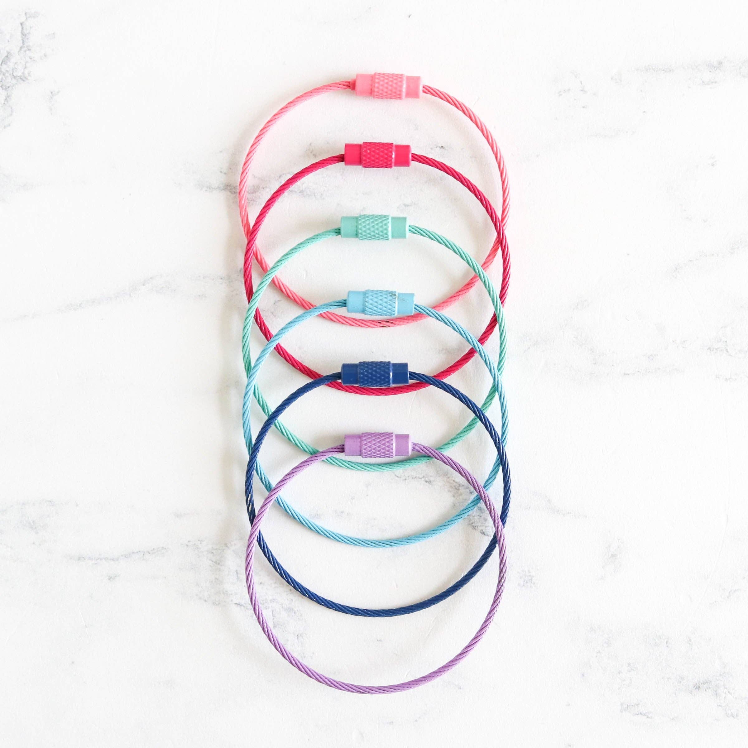 Twist Lock Floss Thread Rings