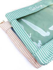 Brown Stitching Project Bag