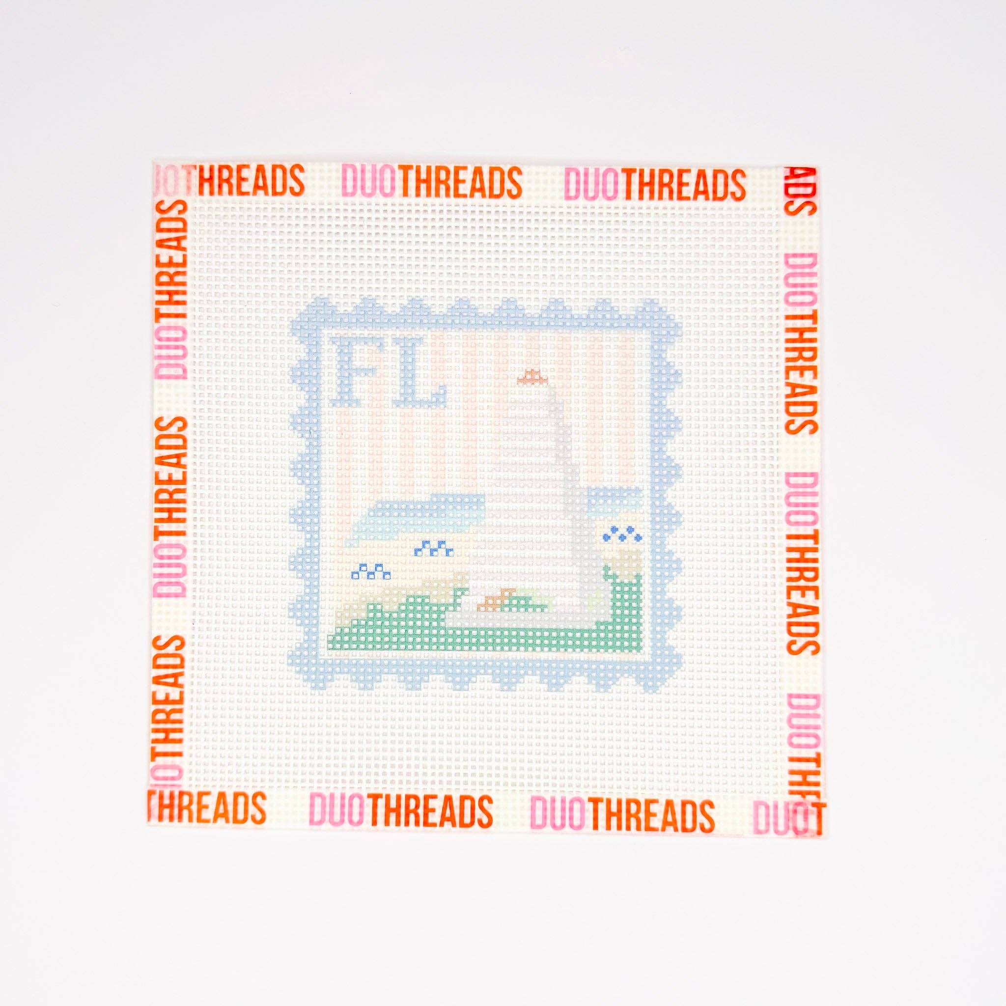 Florida Stamp Canvas