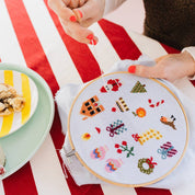 Colourful Beginner Christmas Cross Stitch Kit