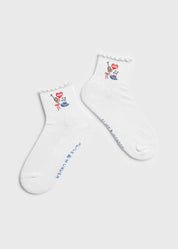 Nashville Icons Ruffle Sock