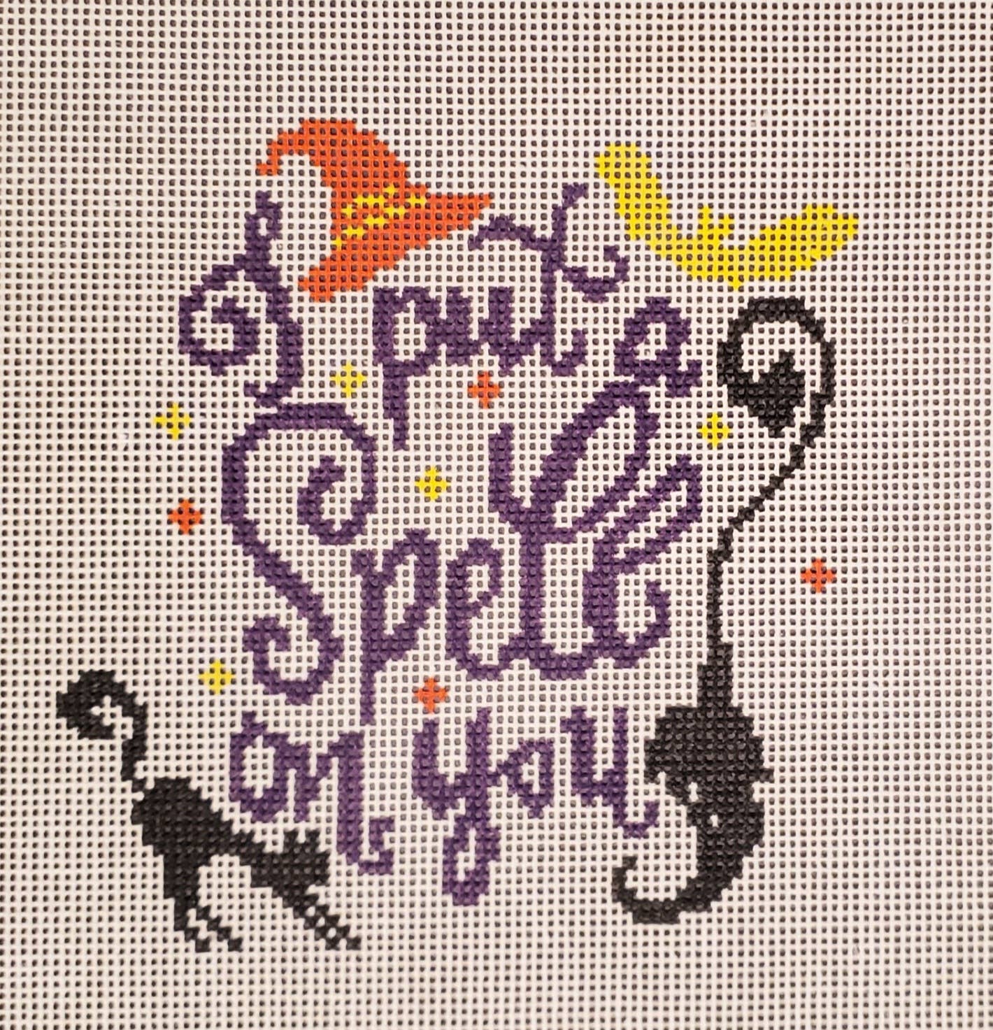 Witchy Spell On You Canvas
