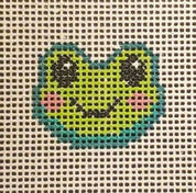 Mini Frog Head Canvas