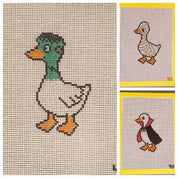 Halloween Goose Dracula Canvas