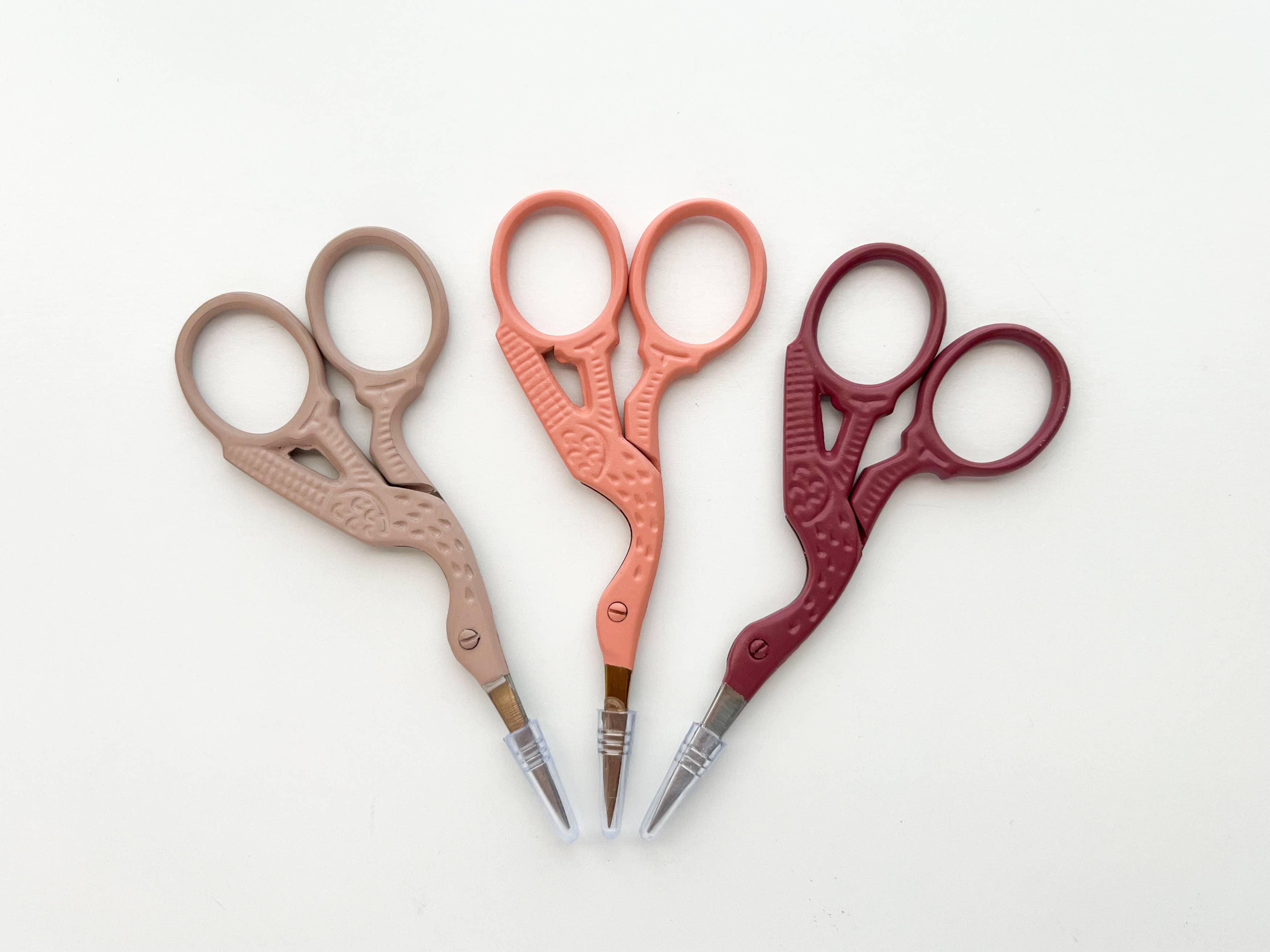 Colorful Stork Scissors