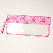 Mahjong Tile Keeper Pouch–Poppin' Petals Hot Pink