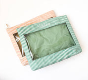 Brown Stitching Project Bag