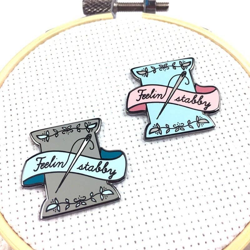Hard Enamel Feeling Stabby Exclusive Magnetic Needle Minder