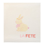 Floral Bunny Canvas
