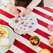 Colourful Beginner Christmas Cross Stitch Kit