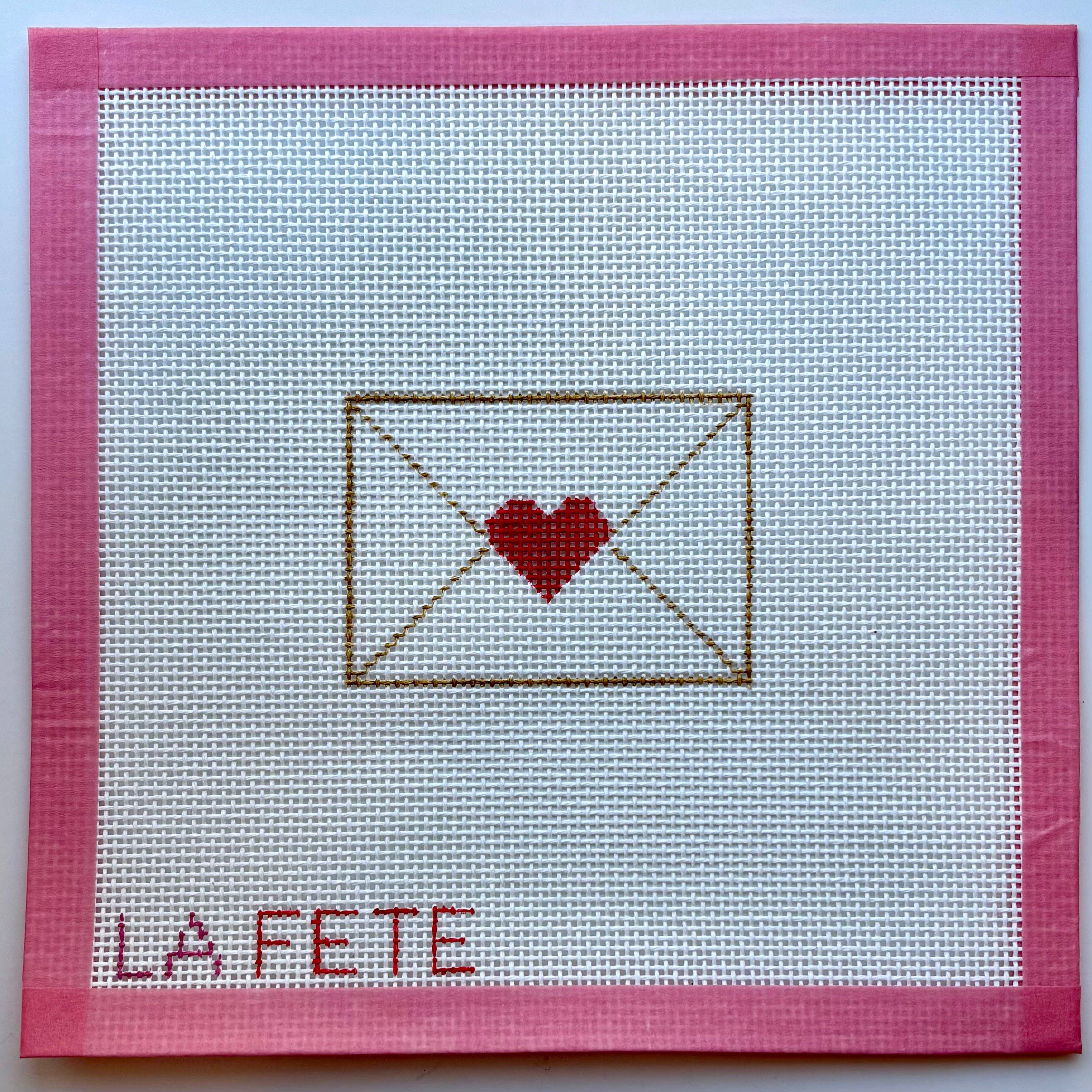 Love Note Canvas: Pink