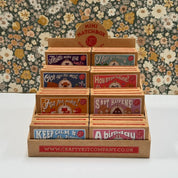 Love You to The Moon & Back Mini Matchbox Cross Stitch Kit