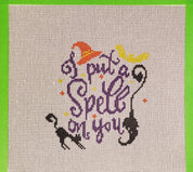 Witchy Spell On You Canvas
