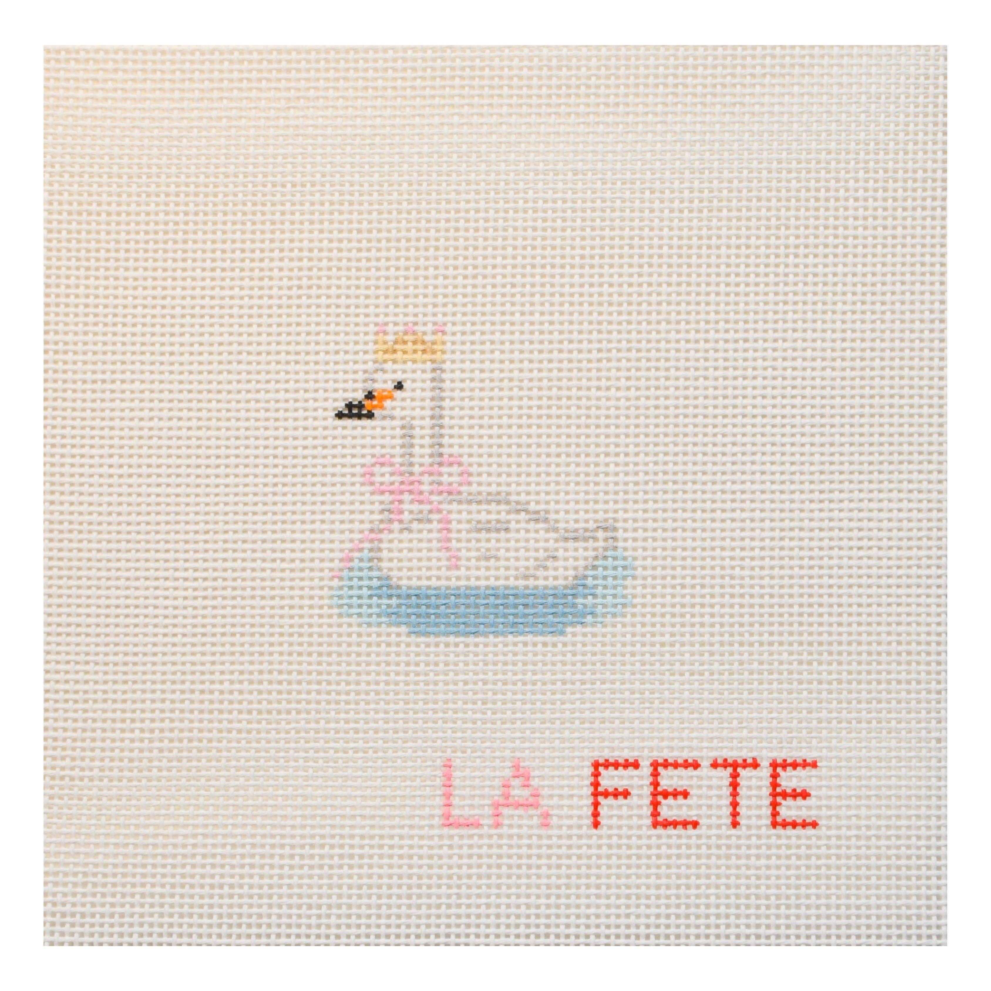 Swan Party Animal Canvas