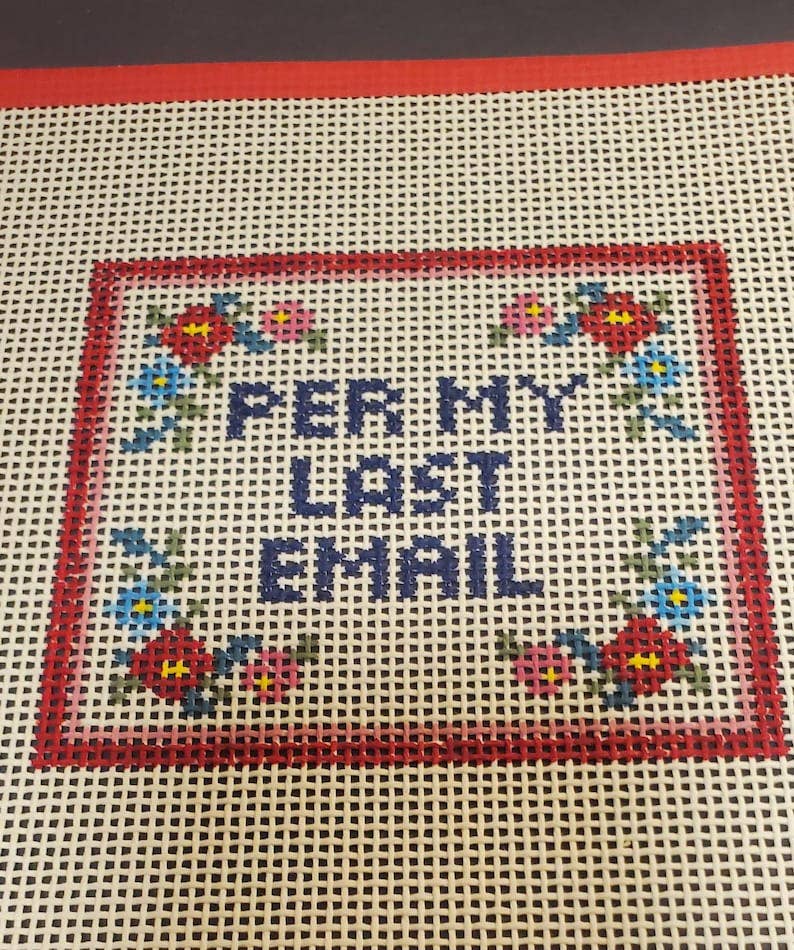 Per my Last Email Canvas
