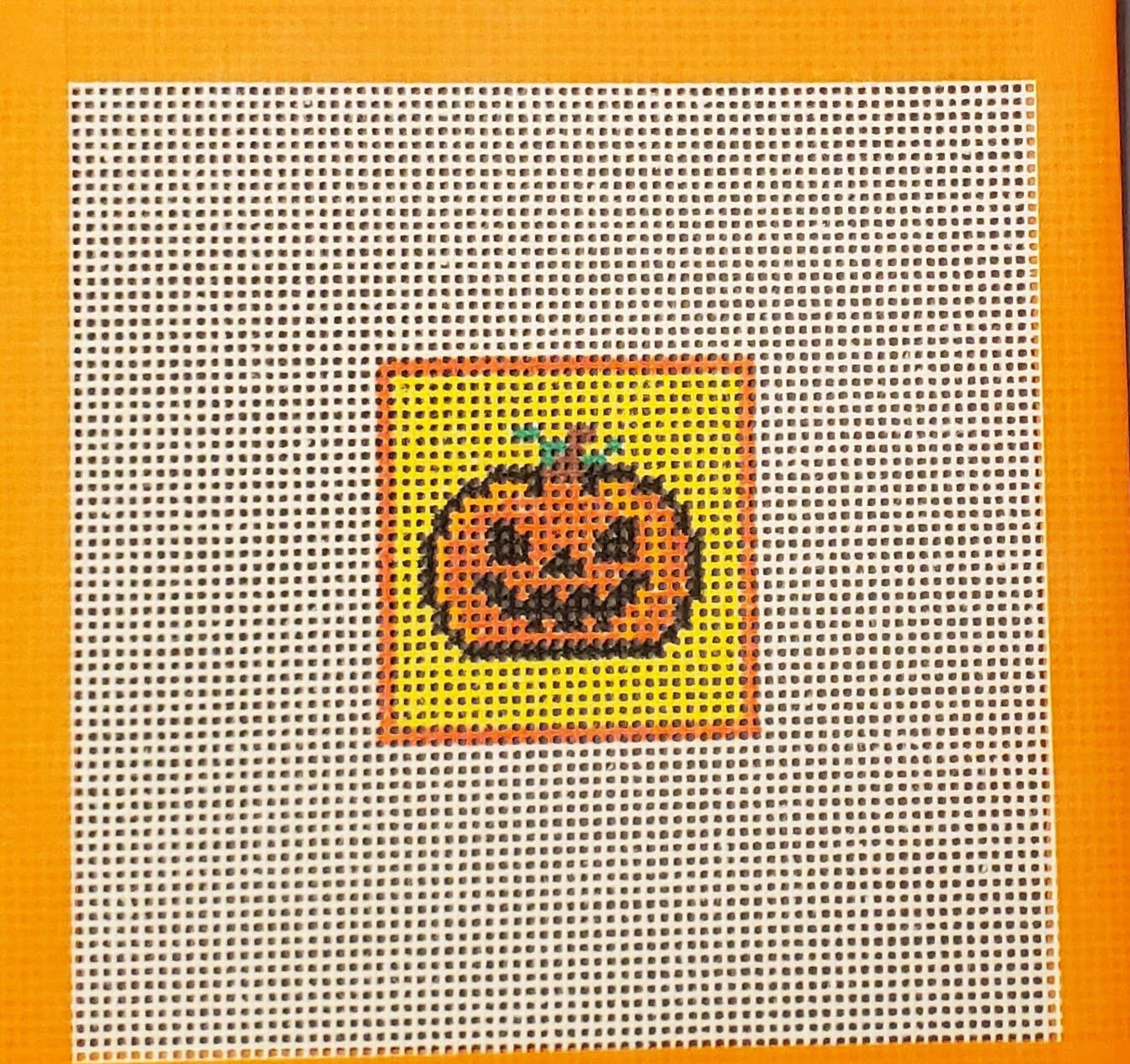 Halloween Jack-o-Lantern Canvas
