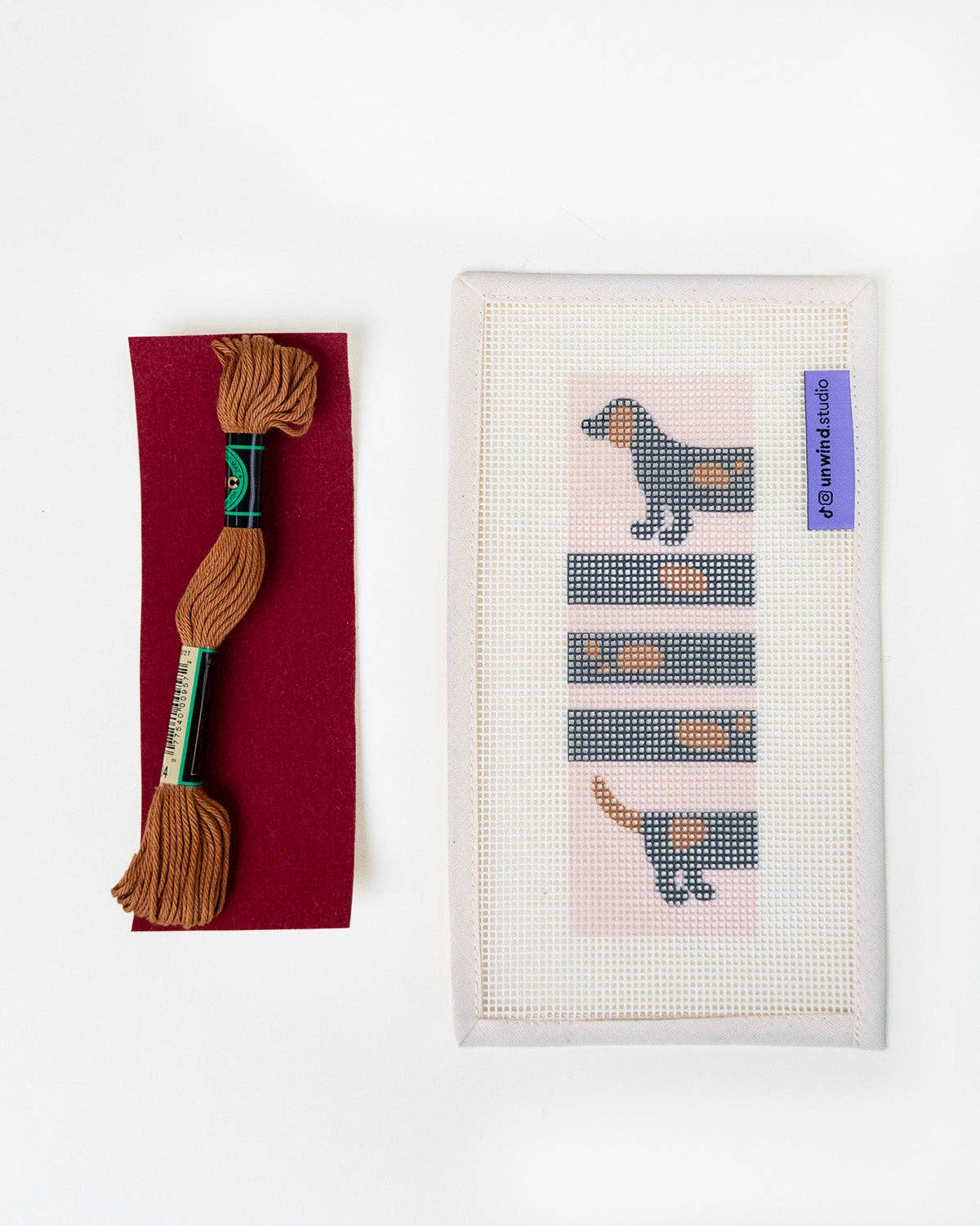 The Wi(e)nner Bookmark Needlepoint Kit