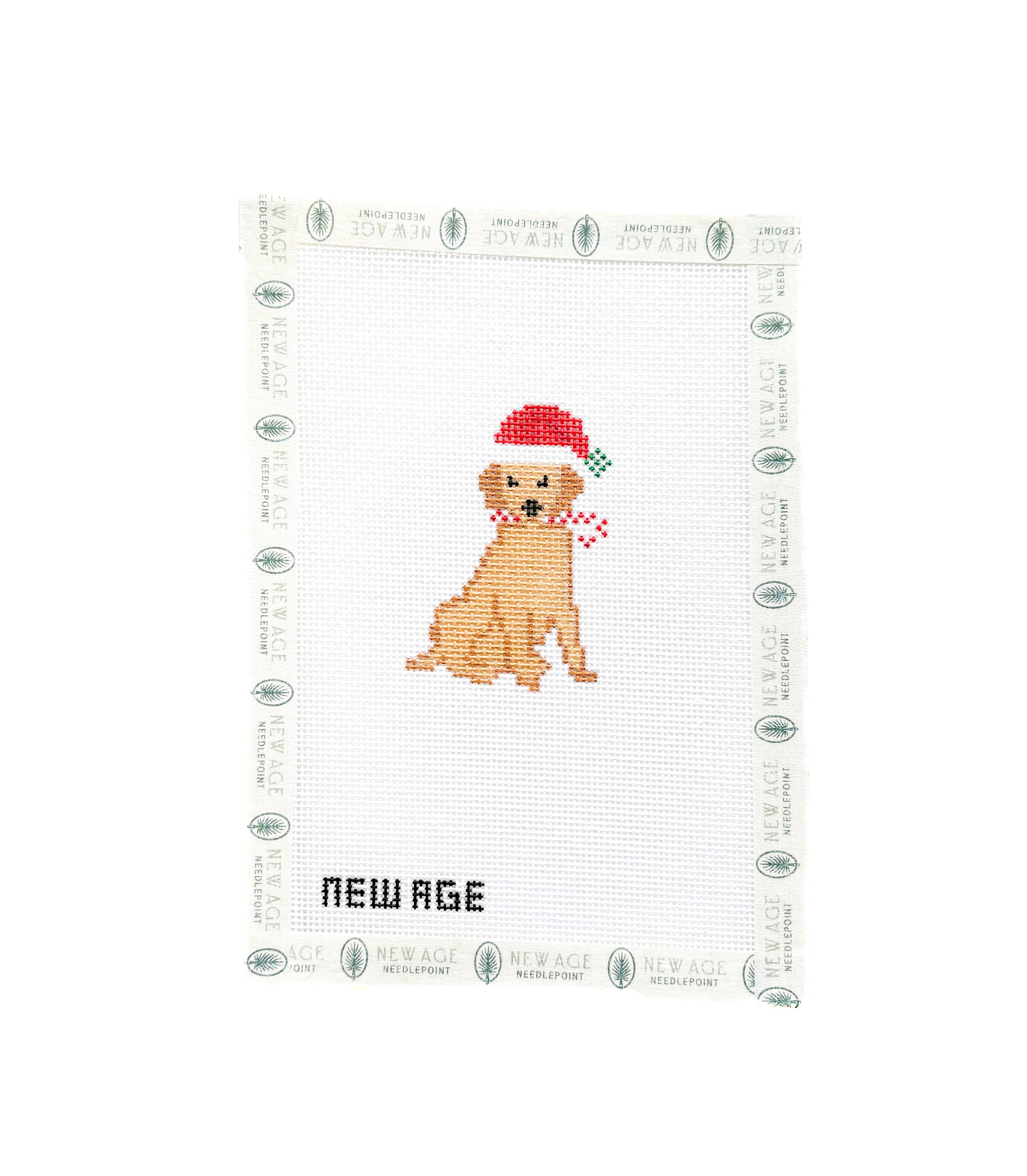 Christmas Golden Retriever Canvas