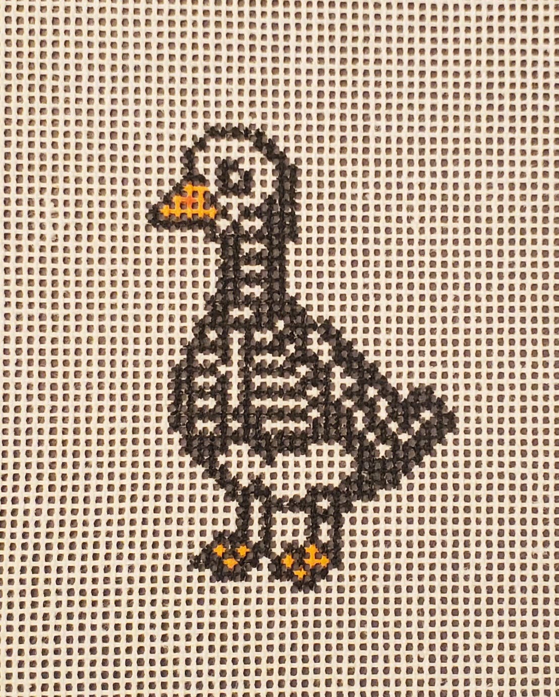 Halloween Goose Canvas